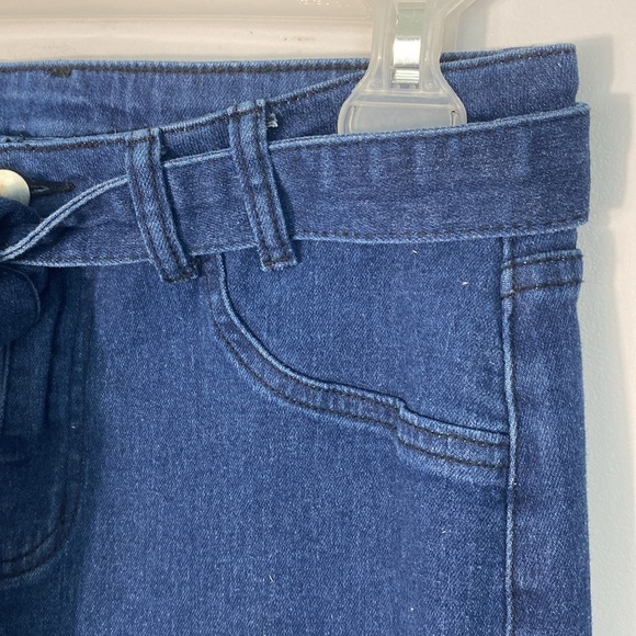 Stretch Flare Jeans with belt size large - Picture 3 of 11